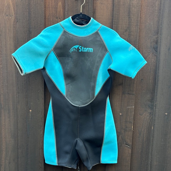 Storm Women's 2mm Shorty kayaking paddling Snorkel Scuba Sports Diving Wetsuit - Picture 10 of 11